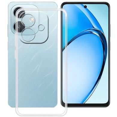 TPU чехол Epic Transparent 1,5mm Full Camera для Oppo A3 4G / A3x 4G/ A40m Бесцветный (прозрачный)