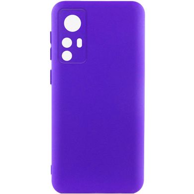 Чохол Silicone Cover Lakshmi Full Camera (A) для Xiaomi Redmi Note 12S Синій / Iris