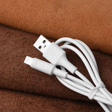 Дата кабель Hoco X25 Soarer Lightning Cable (1m) Белый