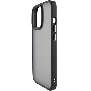 TPU+PC чохол Metal Buttons для Apple iPhone 13 Pro Max (6.7") Чорний / Black