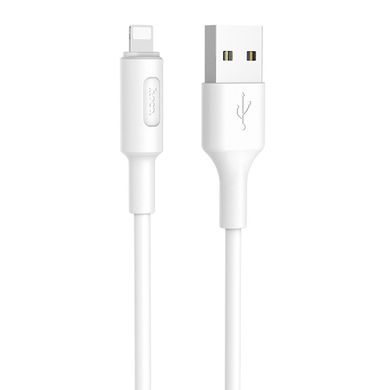 Дата кабель Hoco X25 Soarer Lightning Cable (1m) Белый