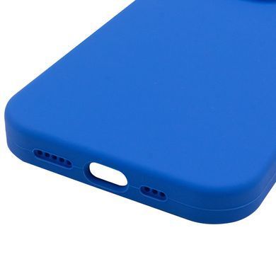 Чохол Silk Full Camera Protective (AA) NO LOGO для Apple iPhone 13 Pro Max (6.7") Синій / Capri Blue