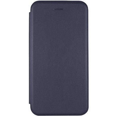 Кожаный чехол-книжка Classy для Xiaomi Redmi 8a Темно-синий