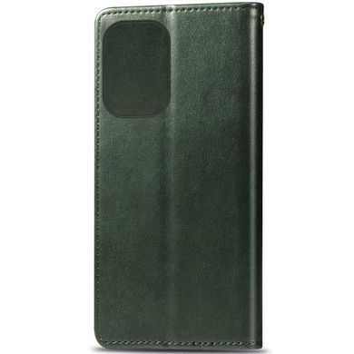 Кожаный чехол-книжка GETMAN Gallant (PU) для Xiaomi Redmi 13C / Poco C65 Зеленый