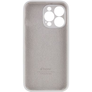 Чехол Silicone Case Full Camera Protective (AA) для Apple iPhone 13 Pro Max (6.7") Розовый / Light pink / PVH