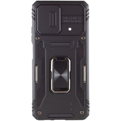 Ударопрочный чехол Camshield Army Ring для Xiaomi Poco X5 5G / Note 12 5G Черный / Black
