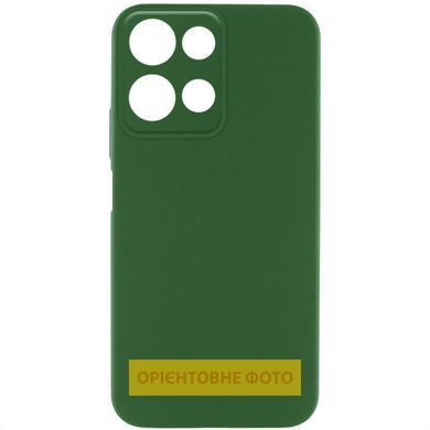 Чехол Silicone Cover Lakshmi Full Camera (AA) для Motorola Moto G35 Зеленый / Dark green