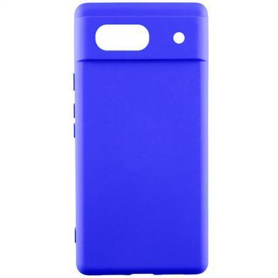 Чехол Silicone Cover Ummi Lakshmi Full Camera (AA) для Google Pixel 8a Синий / Iris