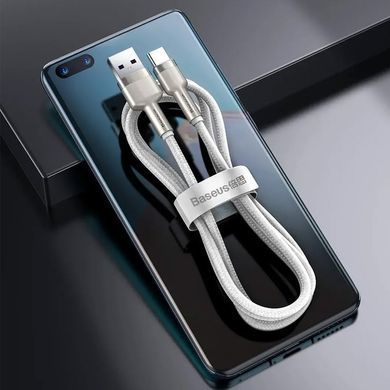 Дата кабель Baseus Cafule Metal USB to Type-C 66W (1m) (CAKF00010) White