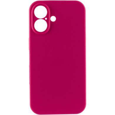 Чохол Silk Full Camera Protective (AA) NO LOGO для Apple iPhone 17 (6.3") Червоний / Rose Red