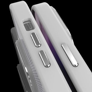 Чехол TPU+PC Carbon Mirage with MagSafe для Apple iPhone 15 Pro Max (6.7") Grey