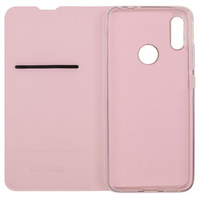 Кожаный чехол книжка GETMAN Elegant (PU) для Xiaomi Redmi Note 7 / Note 7 Pro / Note 7s Розовый