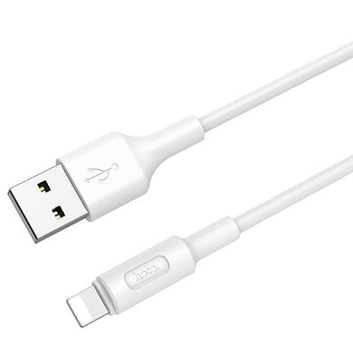 Дата кабель Hoco X25 Soarer Lightning Cable (1m) Белый