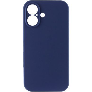 Чехол Silk Full Camera Protective (AA) NO LOGO для Apple iPhone 17 (6.3") Синий / Deep navy