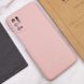 Чехол Silicone Cover Full Camera (AAA) для Xiaomi Redmi Note 10 5G / Poco M3 Pro Розовый / Pink Sand фото 4