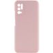 Чехол Silicone Cover Full Camera (AAA) для Xiaomi Redmi Note 10 5G / Poco M3 Pro Розовый / Pink Sand фото 1