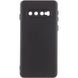 Чохол Silicone Cover Lakshmi Full Camera (A) для Samsung Galaxy S10 Чорний / Black фото 1