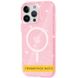 Чехол TPU Galaxy Sparkle (MagFit) для Apple iPhone 16 Pro Max (6.9") Pink+Glitter