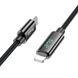 Дата кабель Hoco U125 Benefit 27W Type-C to Lightning (1.2m) Black фото 2