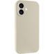 Чехол Silk Full Camera Protective (AA) NO LOGO для Apple iPhone 16 (6.1") Бежевый / Antique White