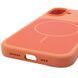 Чохол Silk Duo Color (AA) NO LOGO with Magnetic Fit для Apple iPhone 17 (6.3") Orange фото 5