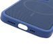 Чехол PC Textile Hybrid with Magnetic Fit для Apple iPhone 15 Pro Max (6.7") Blue фото 5