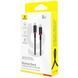 Дата кабель Baseus Dura Series Fast Charging Type-C to Type-C 100W (2m) (P10377803) Red / Black фото 3