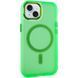 Чехол TPU+PC Lily with Magnetic Fit для Apple iPhone 14 (6.1") Neon Green