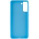 Силиконовый чехол Candy для Samsung Galaxy S21+ Голубой фото 2