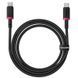 Дата кабель Baseus Dura Series Fast Charging Type-C to Type-C 100W (2m) (P10377803) Red / Black фото 2