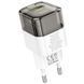 МЗП Hoco C131A Platium PD30W+QC3.0 (1USB-A/1C) Transparent black фото 1