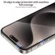 Защитное 3D стекло Blueo Hot Bending для Apple iPhone 15 Pro Max (6.7") Черный фото 4