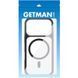 Чехол TPU+PC GETMAN Moon Clear with MagSafe для Apple iPhone 15 Pro (6.1") Black фото 2