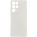 Чехол Silicone Cover Ummi Lakshmi Full Camera (AA) для Samsung Galaxy S22 Ultra Белый / White