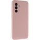 Чохол Silicone Cover Lakshmi Full Camera (AAA) для Samsung Galaxy A56 5G Рожевий / Pink Sand