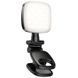 Портативная лампа для селфи Hoco K28 Square Selfie Light 200 mAh Black фото 1