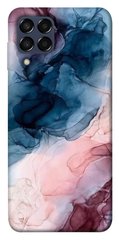 Чехол itsPrint Розово-голубые разводы для Samsung Galaxy M33 5G