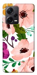Чехол itsPrint Акварельные цветы для Xiaomi Redmi Note 12 Pro+ 5G