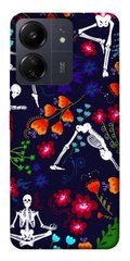 Чехол itsPrint Yoga skeletons для Xiaomi Redmi 13C