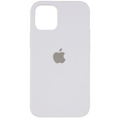 Уценка Чехол Silicone Case Full Protective (AA) для Apple iPhone 12 Pro Max (6.7") Вскрытая упаковка / Белый / White