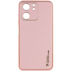 Шкіряний чохол Xshield для Xiaomi Redmi 13C / Poco C65 Рожевий / Pink