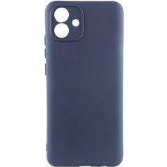 Чехол Silicone Cover Lakshmi Full Camera (A) для Samsung Galaxy A05 Синий / Midnight Blue