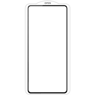Защитное стекло SKLO 5D (тех.пак) для Xiaomi Poco F4 GT Черный / Белая подложка