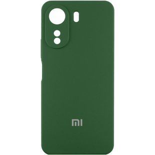 Чохол Silicone Cover Lakshmi Full Camera (AAA) with Logo для Xiaomi Redmi A5 / Poco C71 Зелений / Cyprus Green