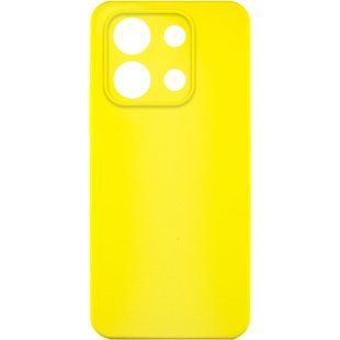Чохол Silicone Cover Ummi Lakshmi Full Camera (AA) для Xiaomi Redmi Note 13 Pro 4G / Poco M6 Pro 4G Жовтий / Flash