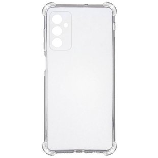 TPU чохол GETMAN Ease logo посилені кути Full Camera для Samsung Galaxy M35 5G Безбарвний (прозорий)