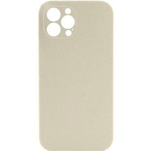 Чехол Silk Full Camera Protective (AA) NO LOGO для Apple iPhone 12 Pro (6.1") Бежевый / Antique White