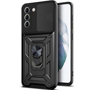 Чехол Ummi Camshield Serge Ring для Samsung Galaxy S22 Черный / Black
