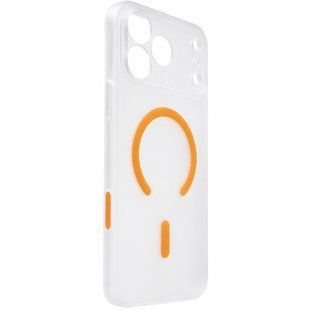 Чехол PC Slim Matte with Magnetic Fit (camera button) для Apple iPhone 17 Pro Max (6.9") Orange