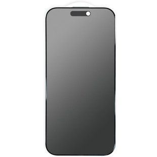 Защитное стекло Privacy 5D Matte (тех.пак) для Apple iPhone 17 / 16 Pro (6.3") Черный